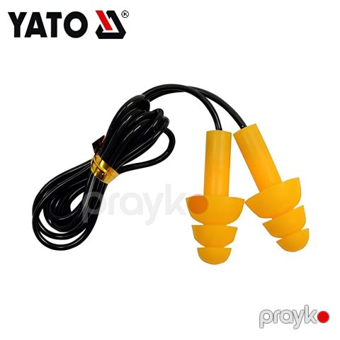 Səs boğucu qulaq qoruyucuları Yato YT-7456, sarı, 1 cüt — Bakı