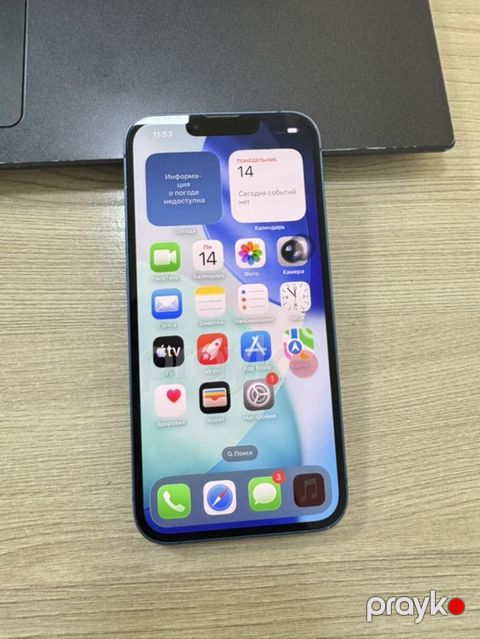 IPhone 13, Mavi, Face ID — Bakı