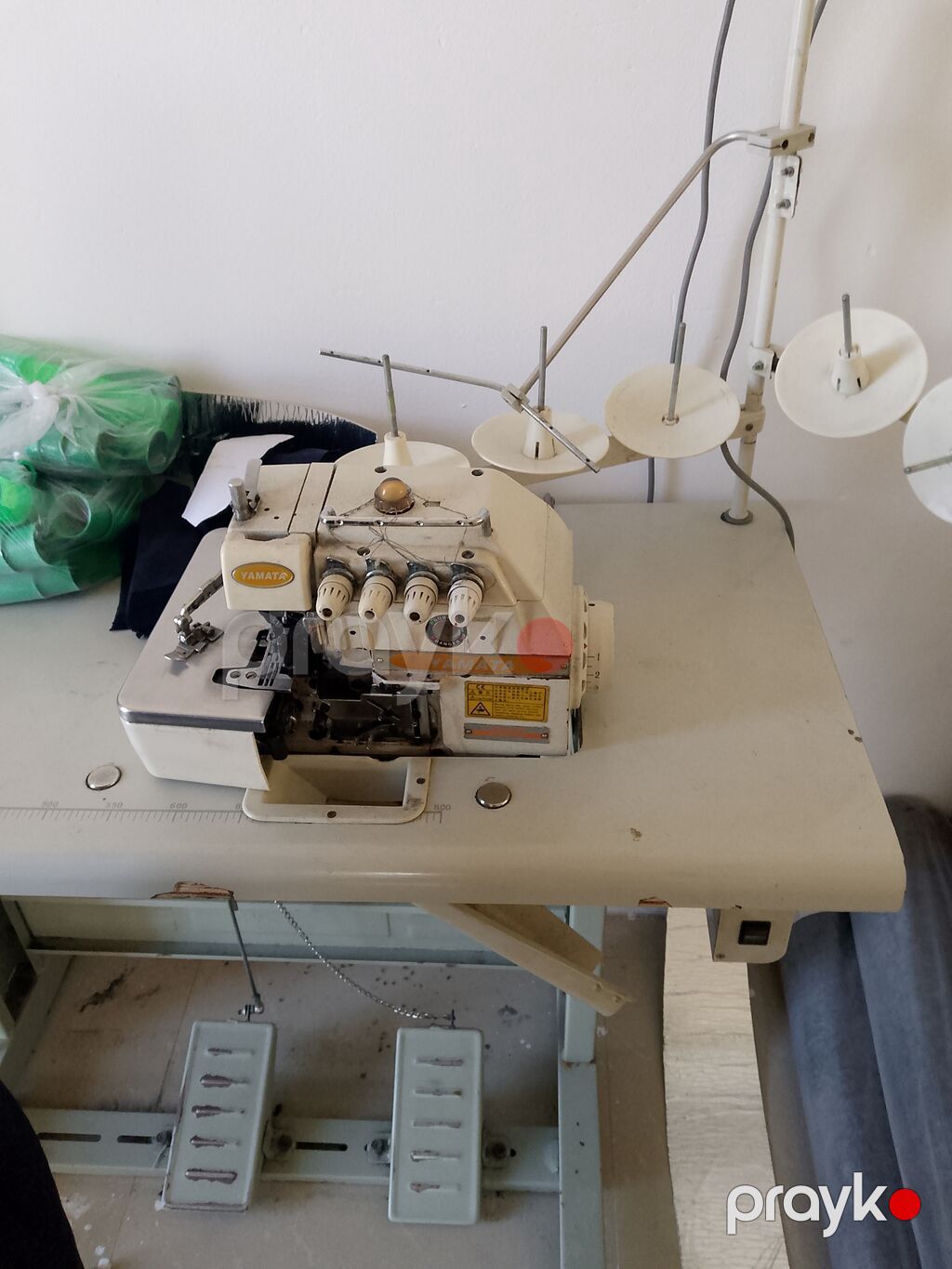 Sənaye tikiş avadanlıqları dəsti - Overlok maşınları: Juki markalı 4 — Tikiş və işəmə maşınları, Sumqayıt (3)
