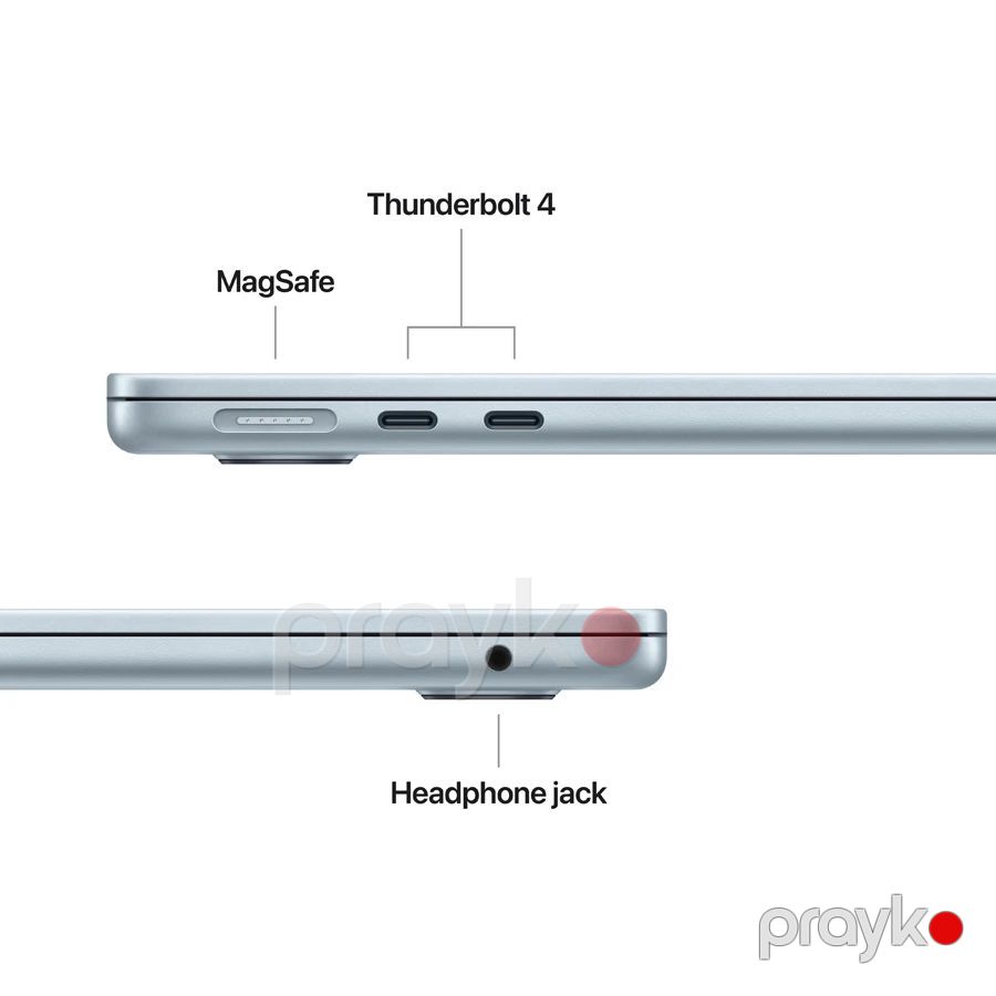 MacBook Air 13.6" M5 A3449 16GB/512GB Sky Blue — Noutbuklar, Bakı (4)