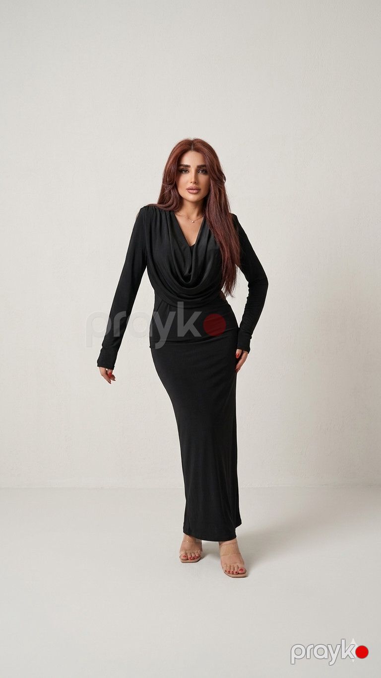 Qadınlar üçün don-futlyar 2138, qara, ipək, ölçü M — Mallar, Bakı (2)