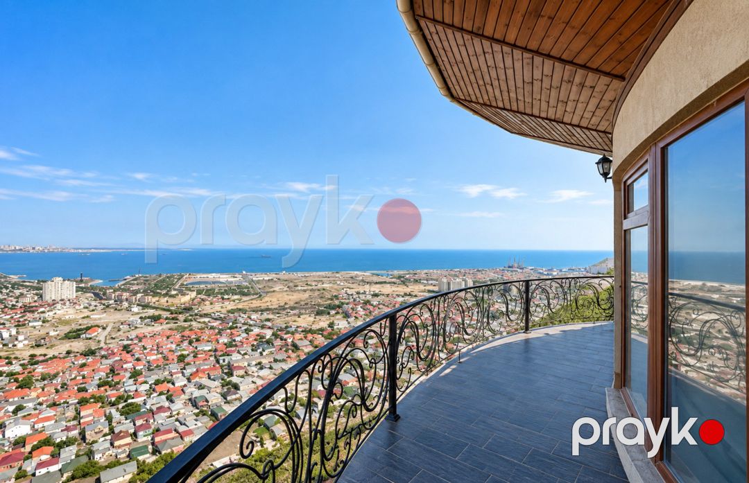 Satılır 6 otaqlı həyət evi/bağ evi 520 m² — Ev, villa, Bakı (8)