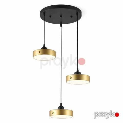 Asma çılçıraq GLT-27, Drop Trio, LED, black orbit — Bakı