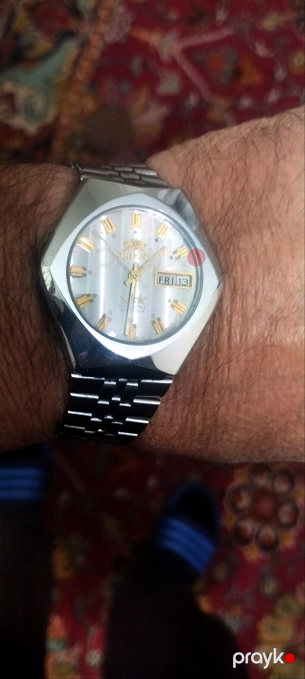 Orient 3 Star Crystal 21 Jewels kişi qol saatı - Brend/model: Orient — Qol saatları, Bakı (3)
