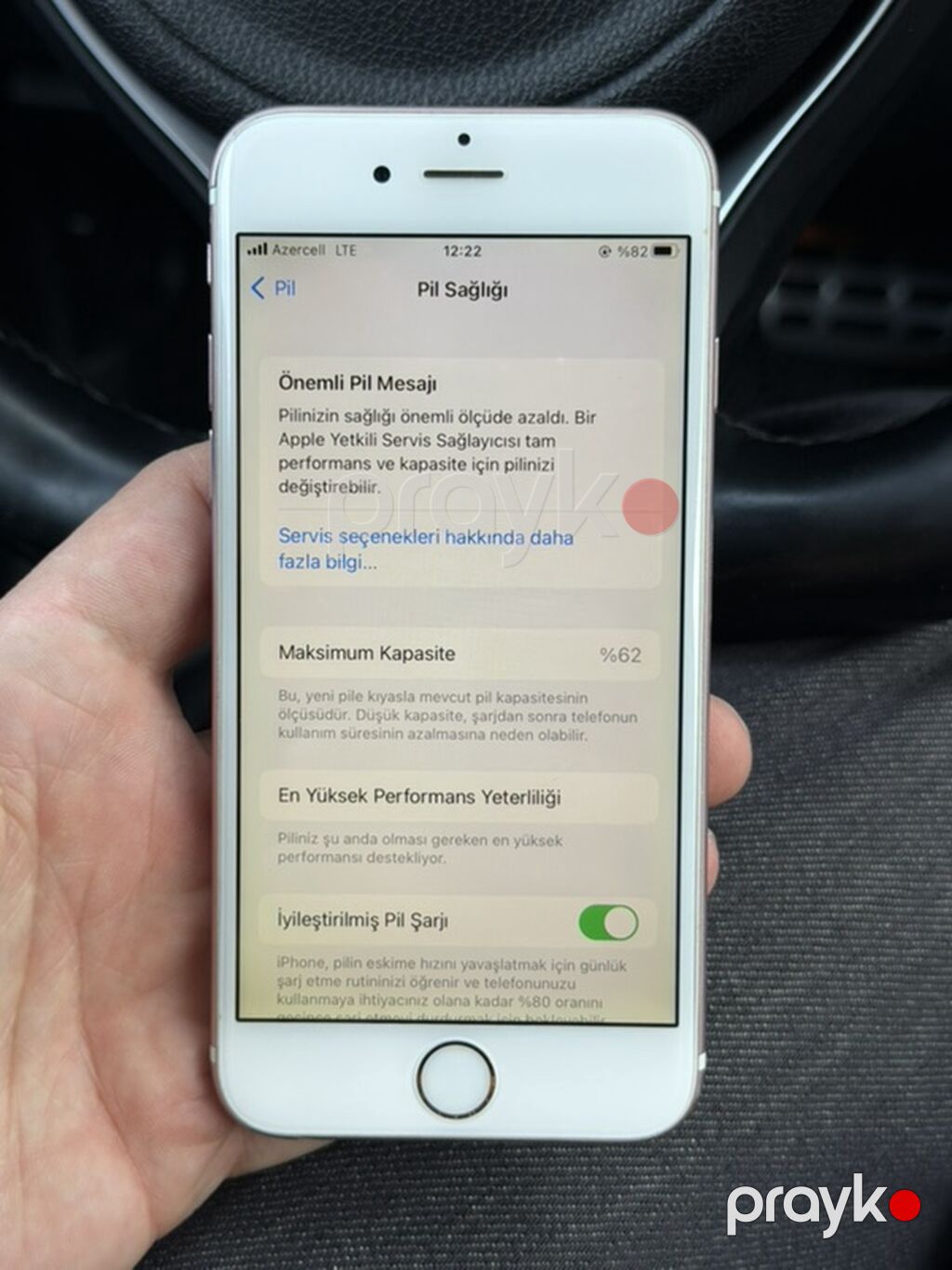 IPhone 6s, 16 GB, Rose Gold, Barmaq izi — Apple iPhone, Bakı (3)