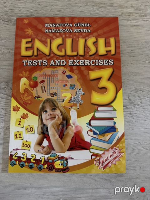 “English Tests and Exercises 3” – ibtidai siniflər üçün ingilis dili — Bakı