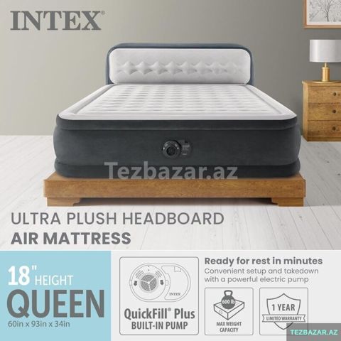 matras intex 152x236x86 cm ölçüdə — Bakı