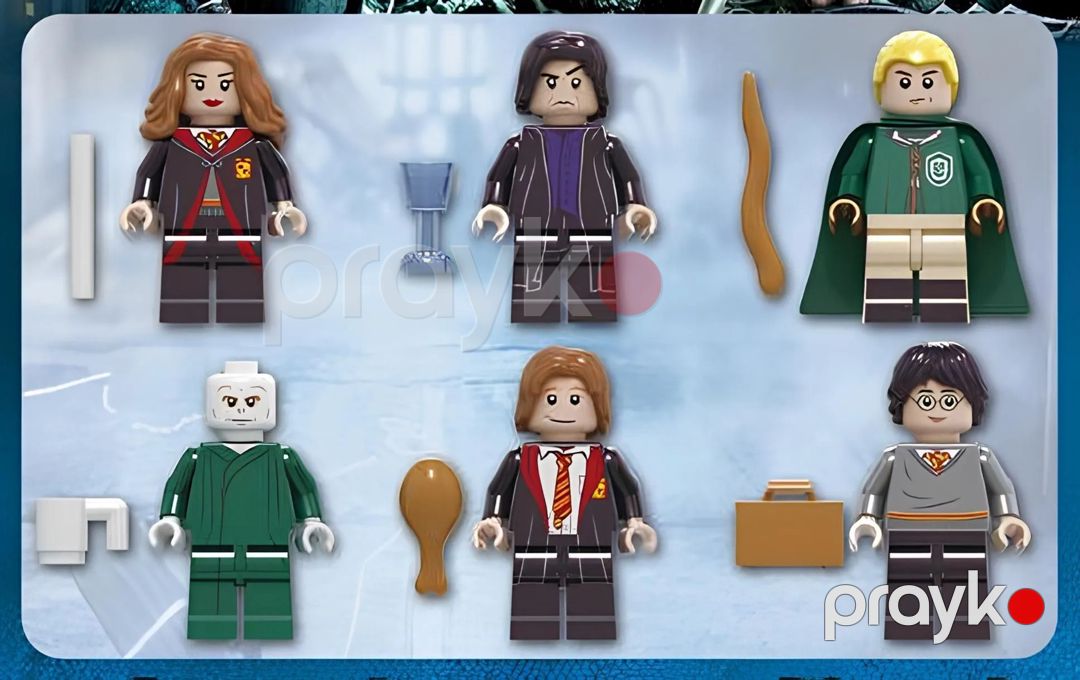 Fiqur dəsti Harry Potter, 6 ədəd, 3 yaş plastik — Mallar, Bakı (2)