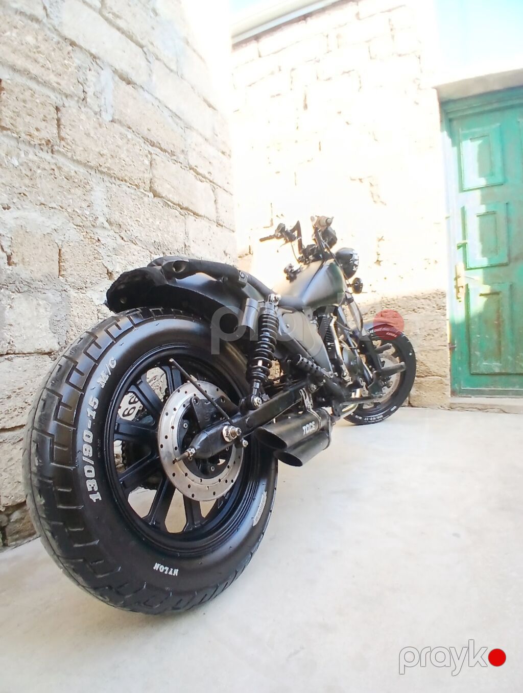 Bobber/kruizer tərzində modifikasiya olunmuş motosiklet - Kuzov və — Motosikletlər, Bakı (2)