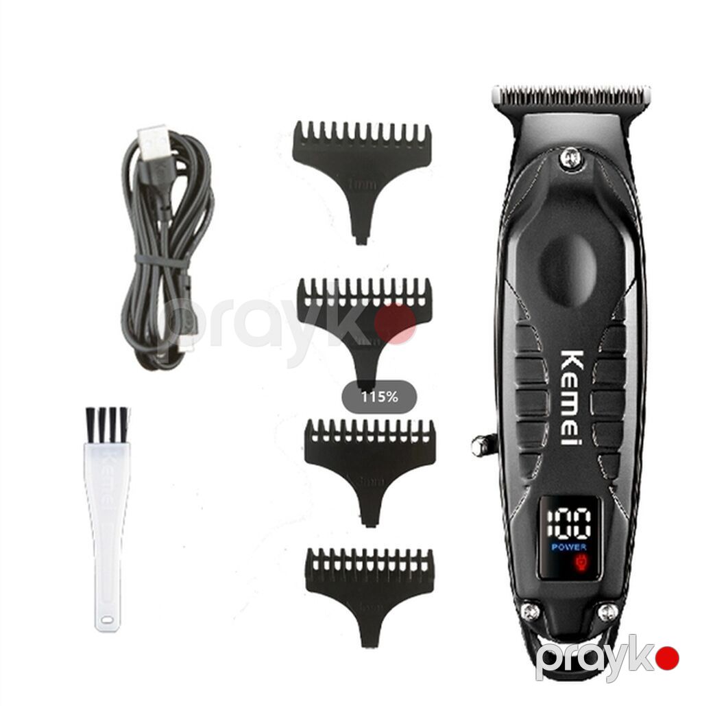 Trimmer Kemei 2293 - 1 Sürətli / 6500RPM / 1200MAH - 120 Dəqiqə / Typc — Saç kəsmə maşınları, Bakı (3)