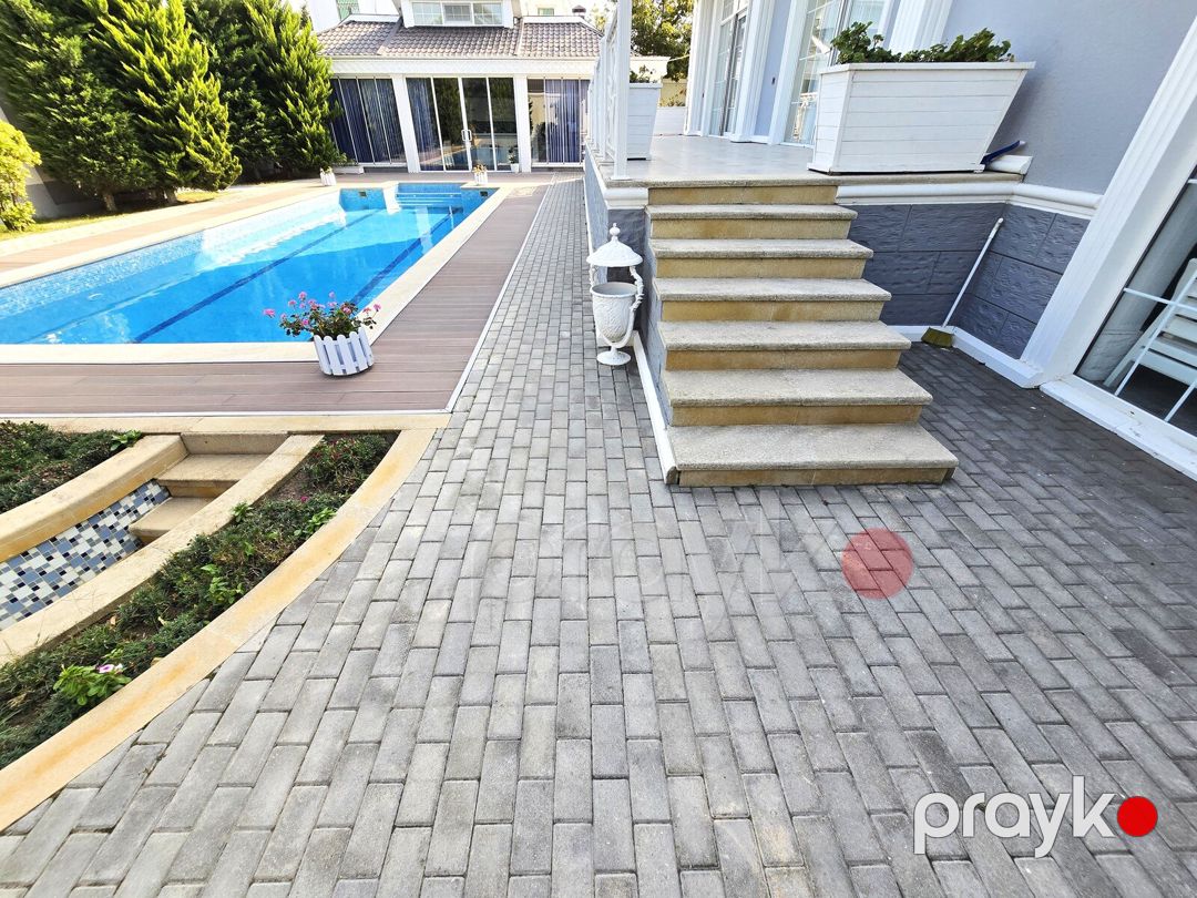 İcarəyə verilir 5 otaqlı həyət evi/bağ evi 500 m² — Ev, villa, Bakı (6)