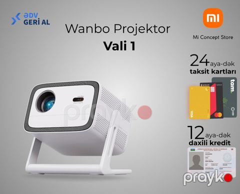 Proyektor "Wanbo Vali 1" — Bakı