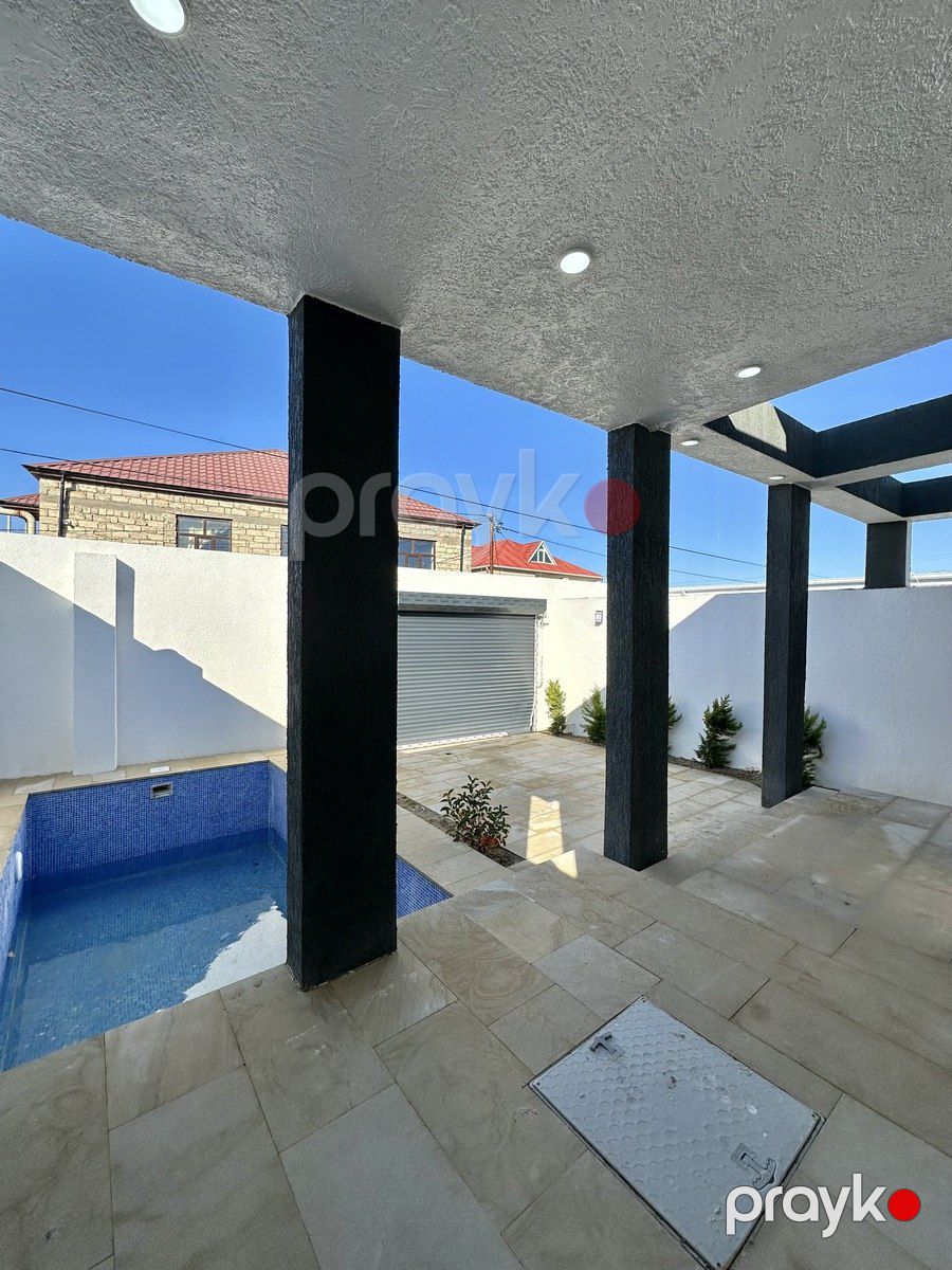 Satılır 4 otaqlı həyət evi/bağ evi 110 m² — Ev, villa, Bakı (2)