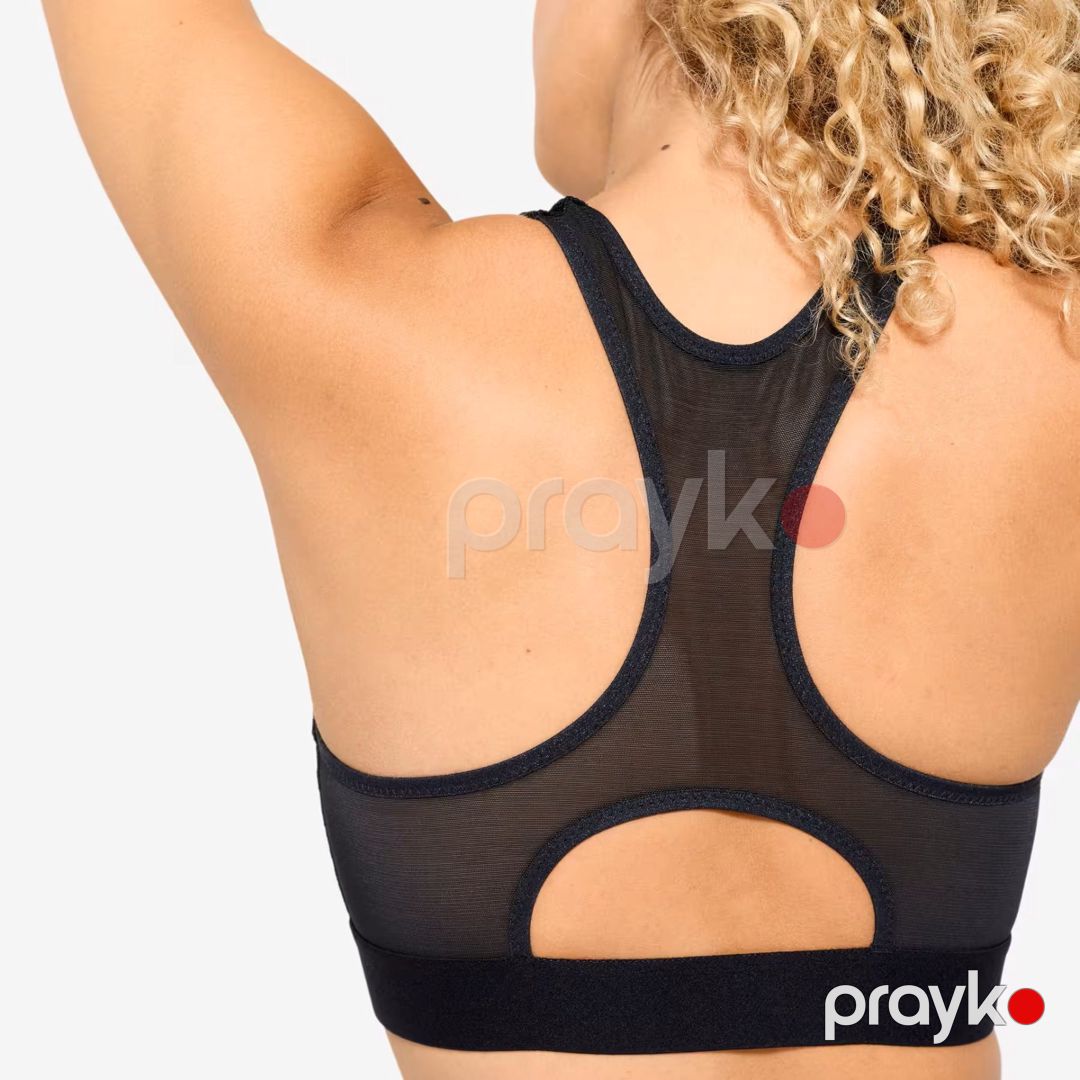 İdman büsthalter Decathlon 8867389, qara, ölçü L — Mallar, Bakı (3)