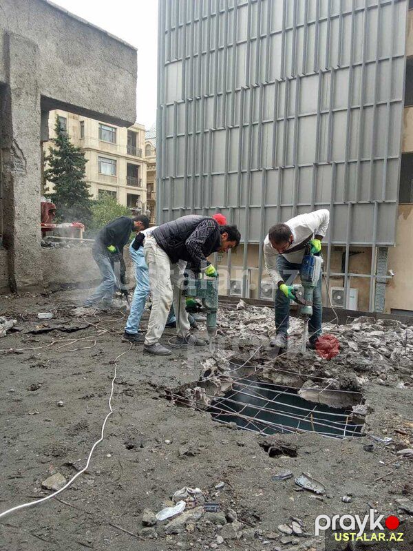 Söküntü işləri — Tikinti xidmətləri, Bakı (3)