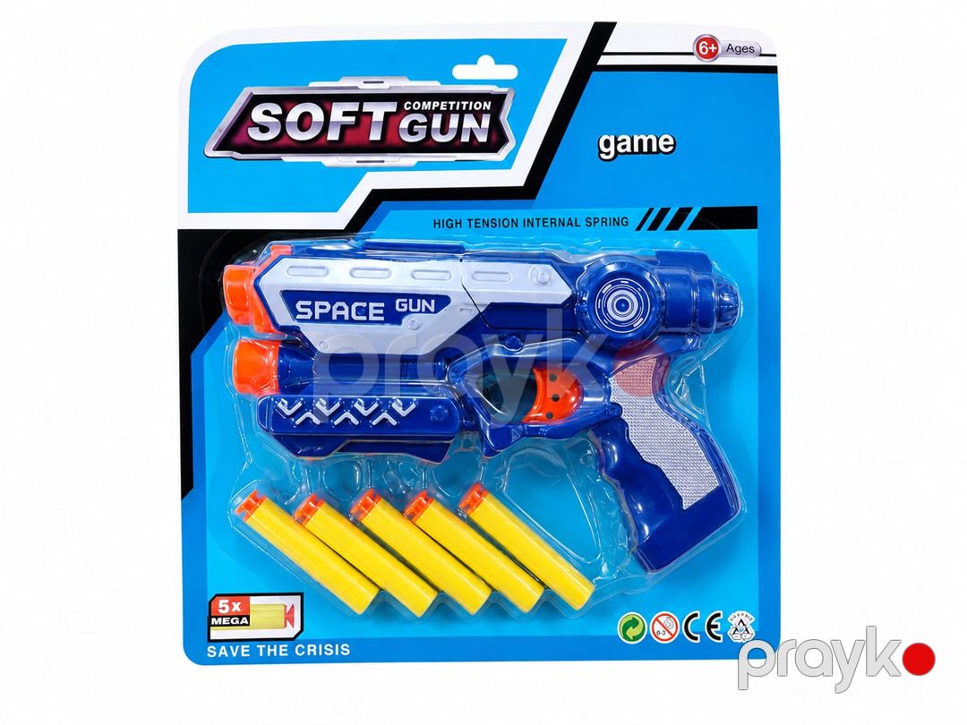 Oyuncaq tapança 2801797, göy, 6+ yaş — Mallar, Bakı (2)