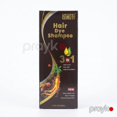 Ton dəyişdirən şampun Meidu 3in1 Brown 500 ml — Bakı
