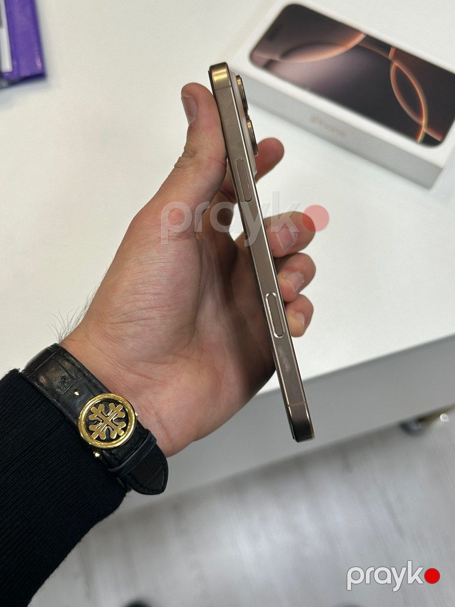 Apple iPhone 16 Pro Max Desert Titanium 256GB/8GB — Smartfonlar, Bakı (4)