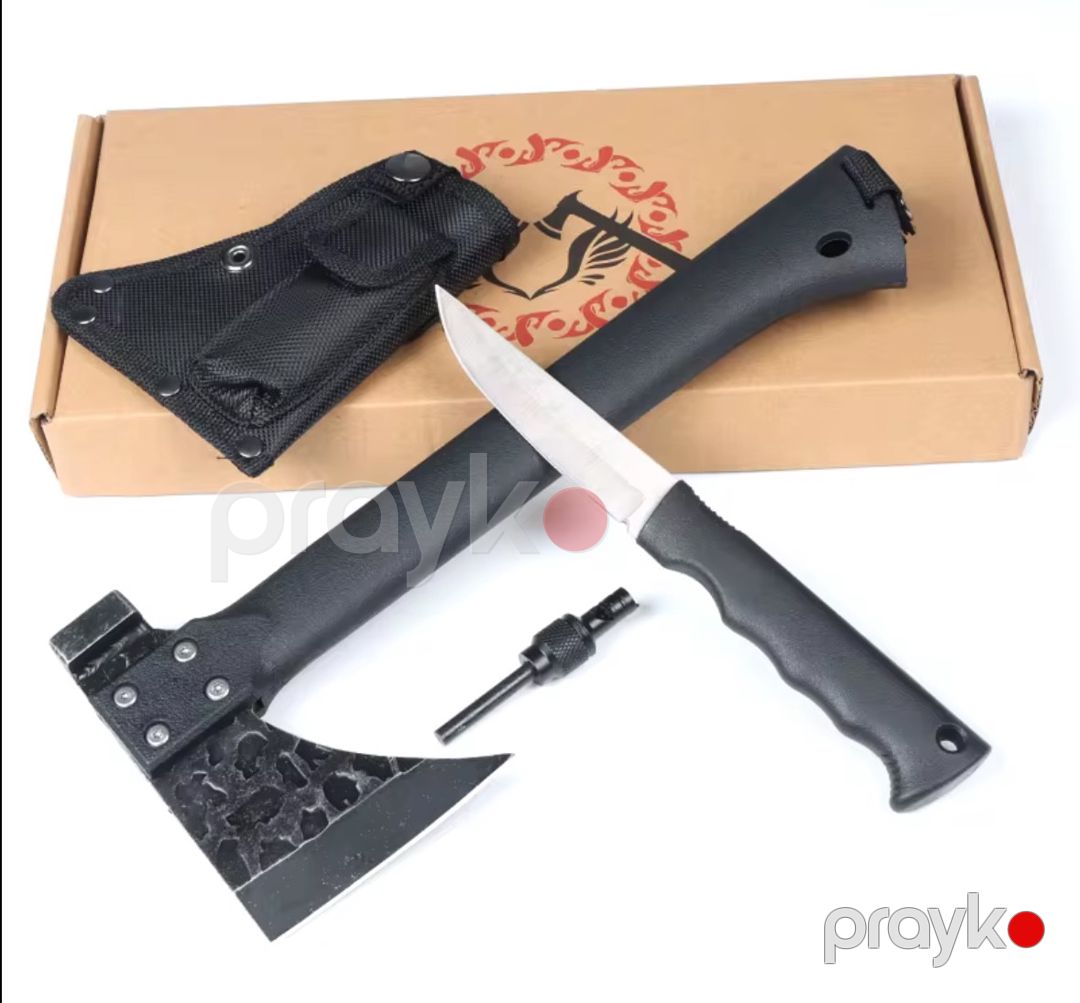 Balta bıçaq dəsti, metal, qara — Mallar, Bakı (2)