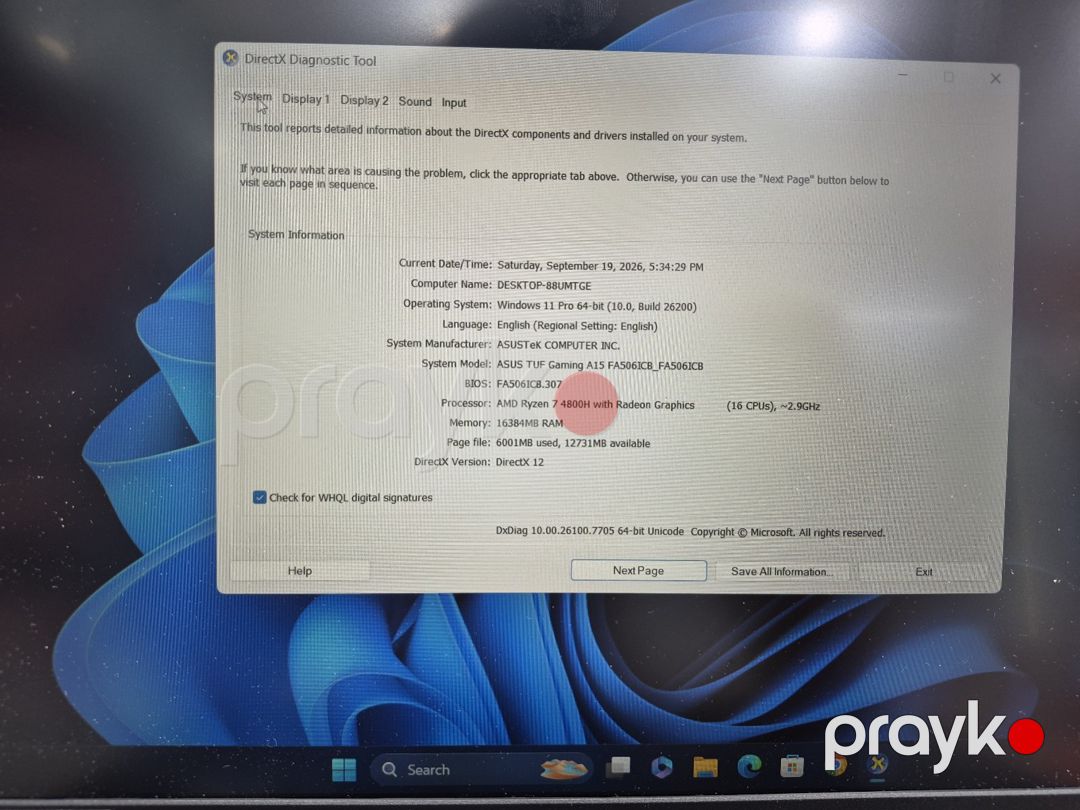 ASUS TUF Gaming A15 — Noutbuklar, Bakı (3)