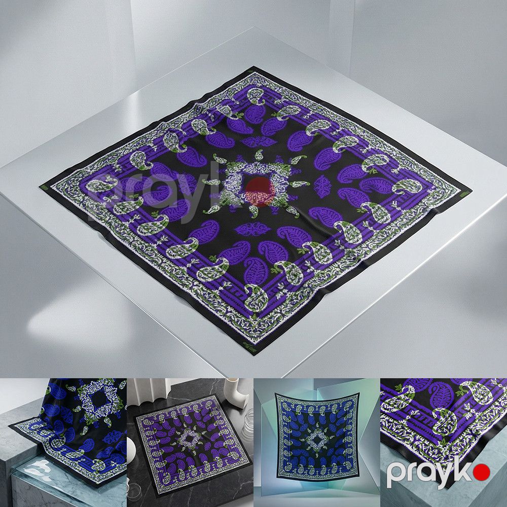 Kəlağayı Süsən S1474, ipək, qara, 150x150 sm — Mallar, Bakı (3)