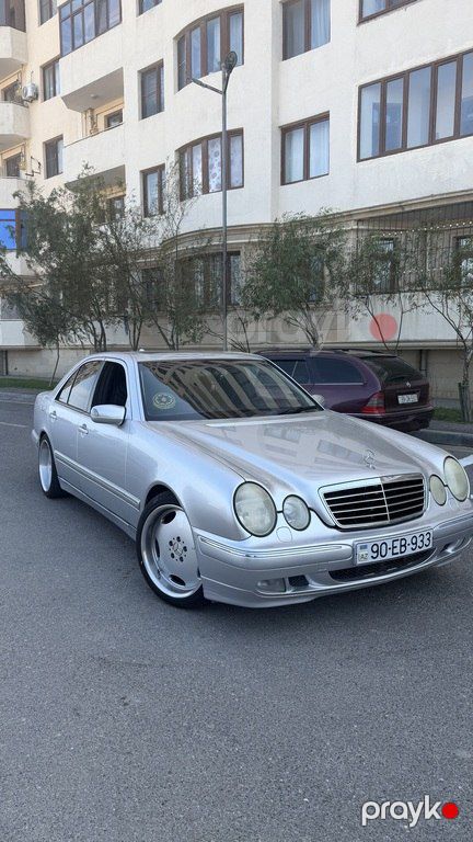 Mercedes E 320, 3.2 L, 2001 il, 287 000 km — Avtomobillər, Bakı (9)