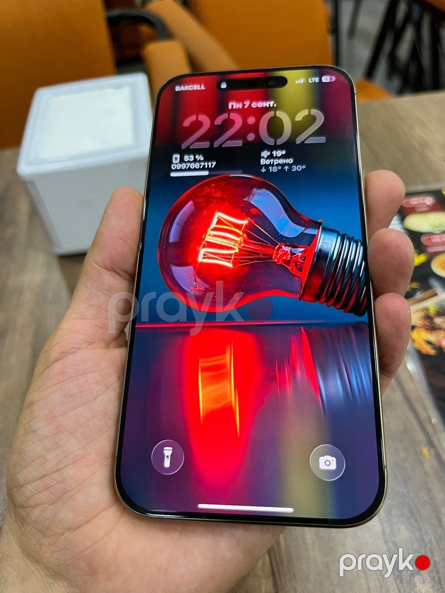 Apple iPhone 16 Pro Max Desert Titanium 256GB/8GB — Smartfonlar, Bakı (3)