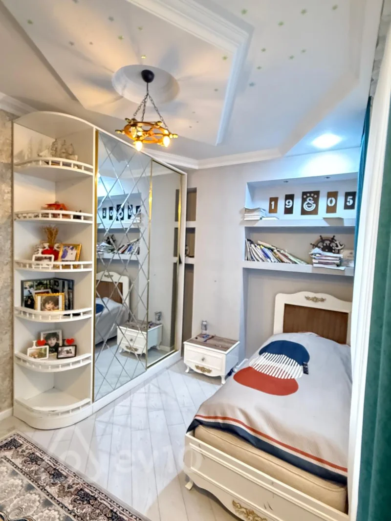 4 otaqlı mənzil, 135 m², Həzi Aslanov metrosu — Mənzil, Bakı (8)
