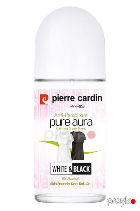 Antiperspirant Pierre Cardin Pure Aura White & Black, Qadınlar üçün, 50 ml — Bakı