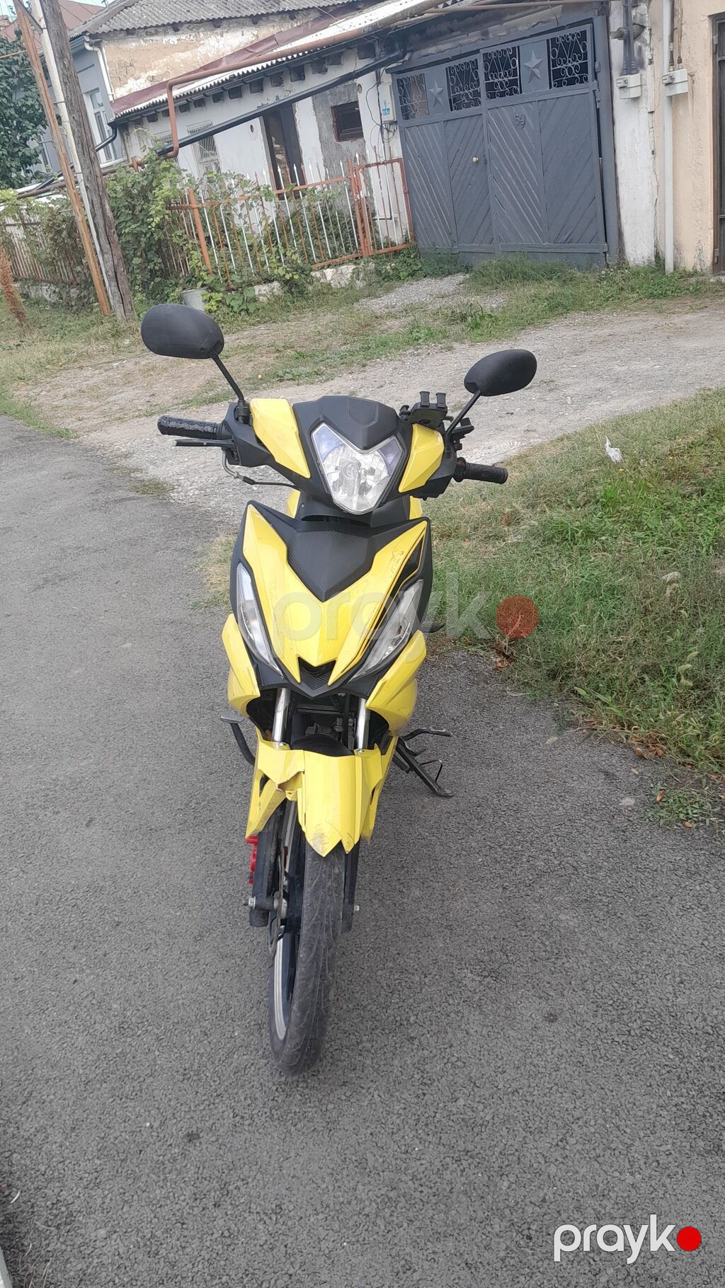 Moped/Motosiklet – Sarı-qara sport dizayn - Korpus: aqressiv xətlərə — Mopedlər və skuterlər, Bakı (2)
