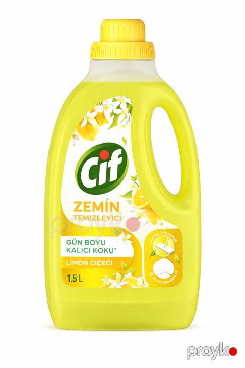 Döşəmə üçün yuyucu vasitə Cif Limon Çiçəyi, 1,5 L — Bakı