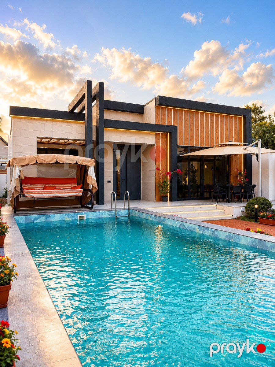 Satılır 5 otaqlı həyət evi/bağ evi 220 m² — Ev, villa, Bakı (2)