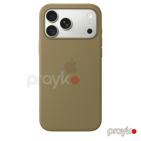 Apple Iphone 18 Pro Max case Silicone Case with MagSafe MK924ZMA Olive — Bakı