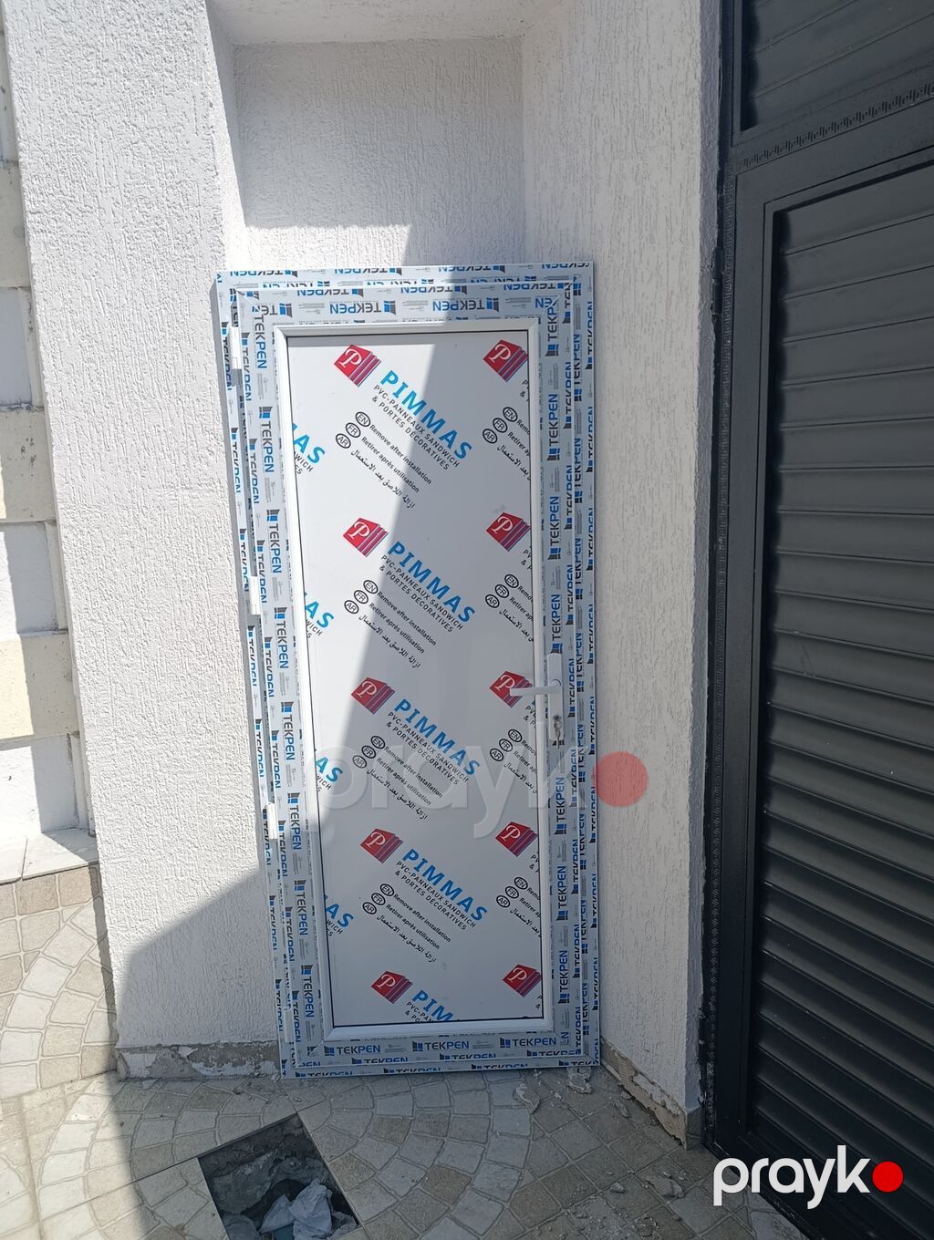 PVC qapılar – istehsal və quraşdırma - Material: PVC/profil — Pəncərələr, qapılar, balkonlar, Mehdiabad (7)