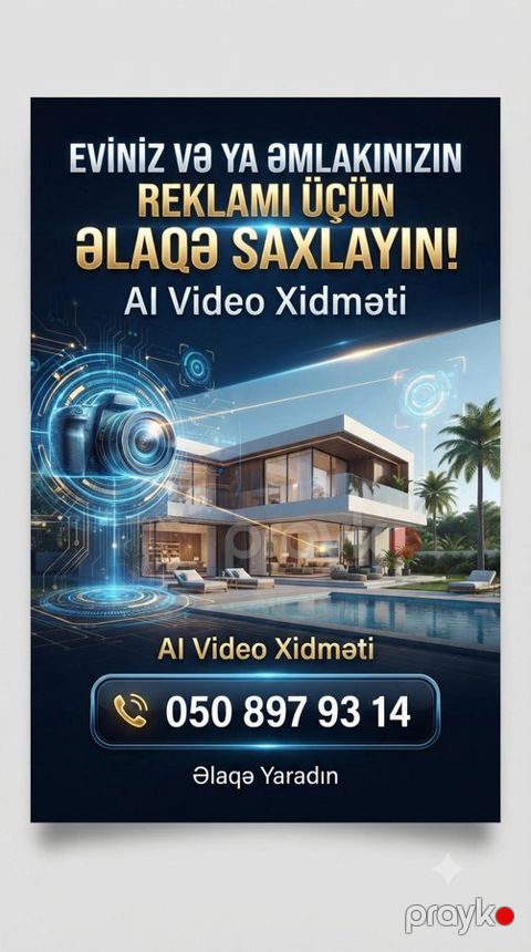 Ai ilə ev reklamı hazırlanması