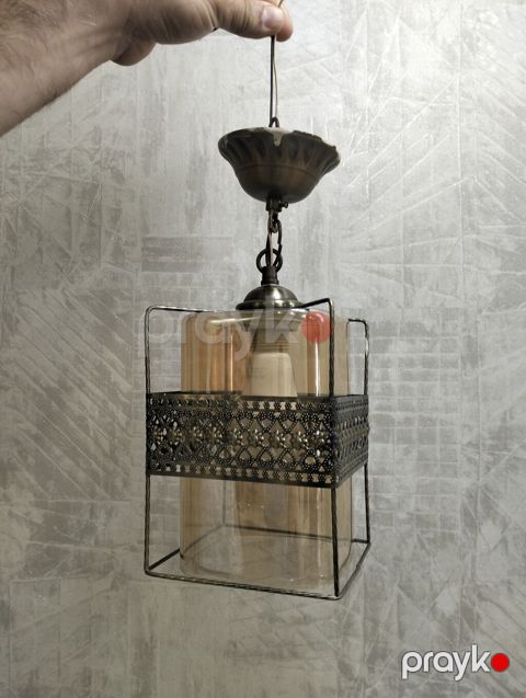 Çılçıraq, 1 lampa, Metal — Xırdalan