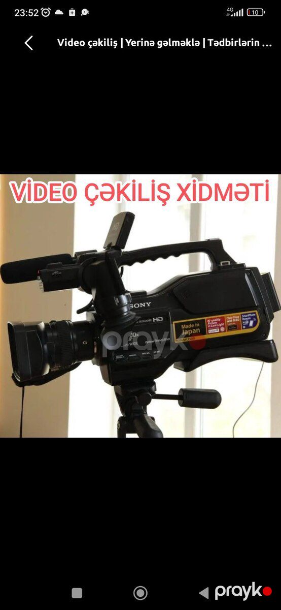 Video çəkiliş xidməti — Foto, video xidmətləri, Bakı (4)