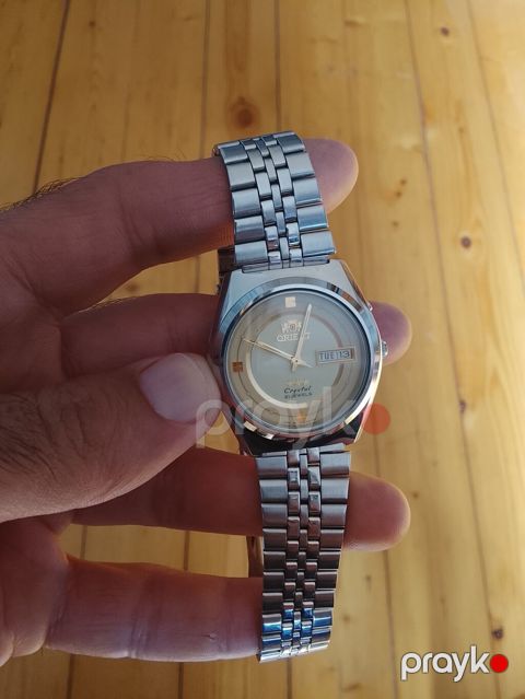 Orient Crystal qol saatı - Brend/model: Orient Crystal, 21 Jewels — Gəncə