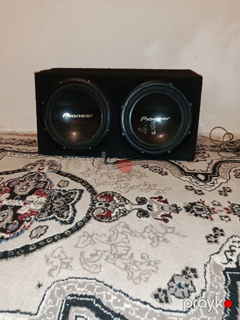Pioneer subwoofer sistemi və monoblok gücləndirici - Subwooferlər: 2 — Digah