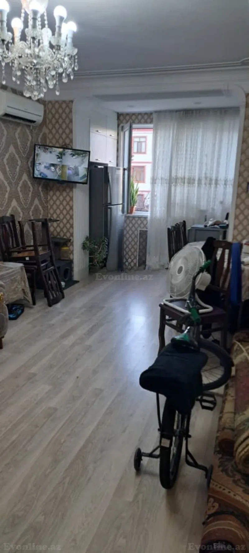 Satılır 2 otaqlı Mənzil Köhnə tikili 45 m² Bakı, Xətai r., Əhmədli m — Mənzil, Bakı (8)