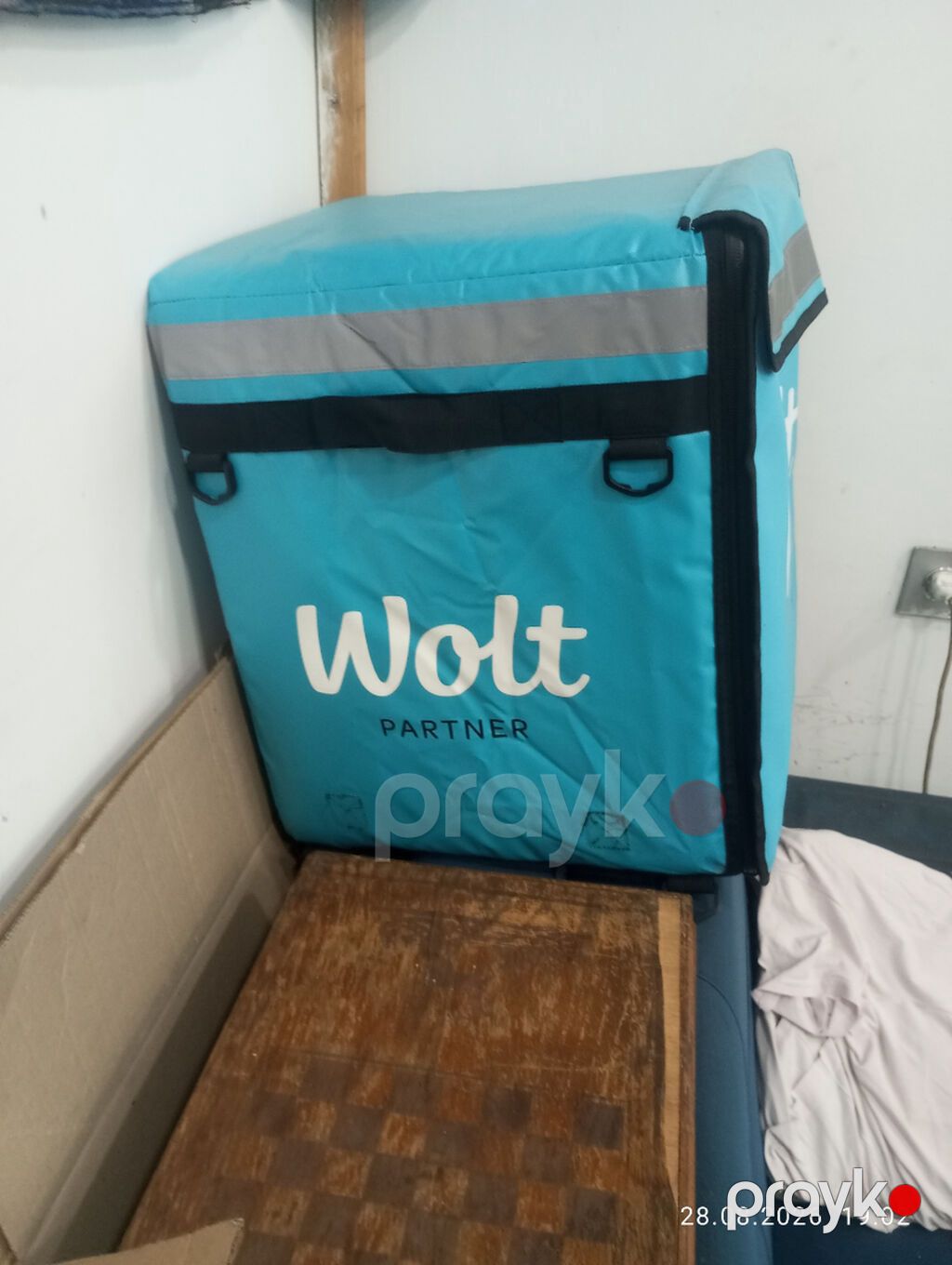 Wolt Partner termo çatdırılma çantası - Brend: Wolt Partner - Rəng — Digər, Bakı (3)