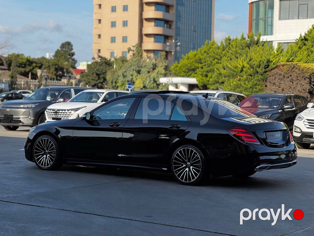 Mercedes S 500 4MATIC, 4.7 L, 2014 il, 192 000 km — Avtomobillər, Bakı (9)