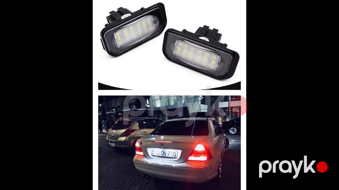 "Mercedes-Benz W203" LED nömrə işığı — Ehtiyat hissələri və aksesuarlar, Bakı (3)