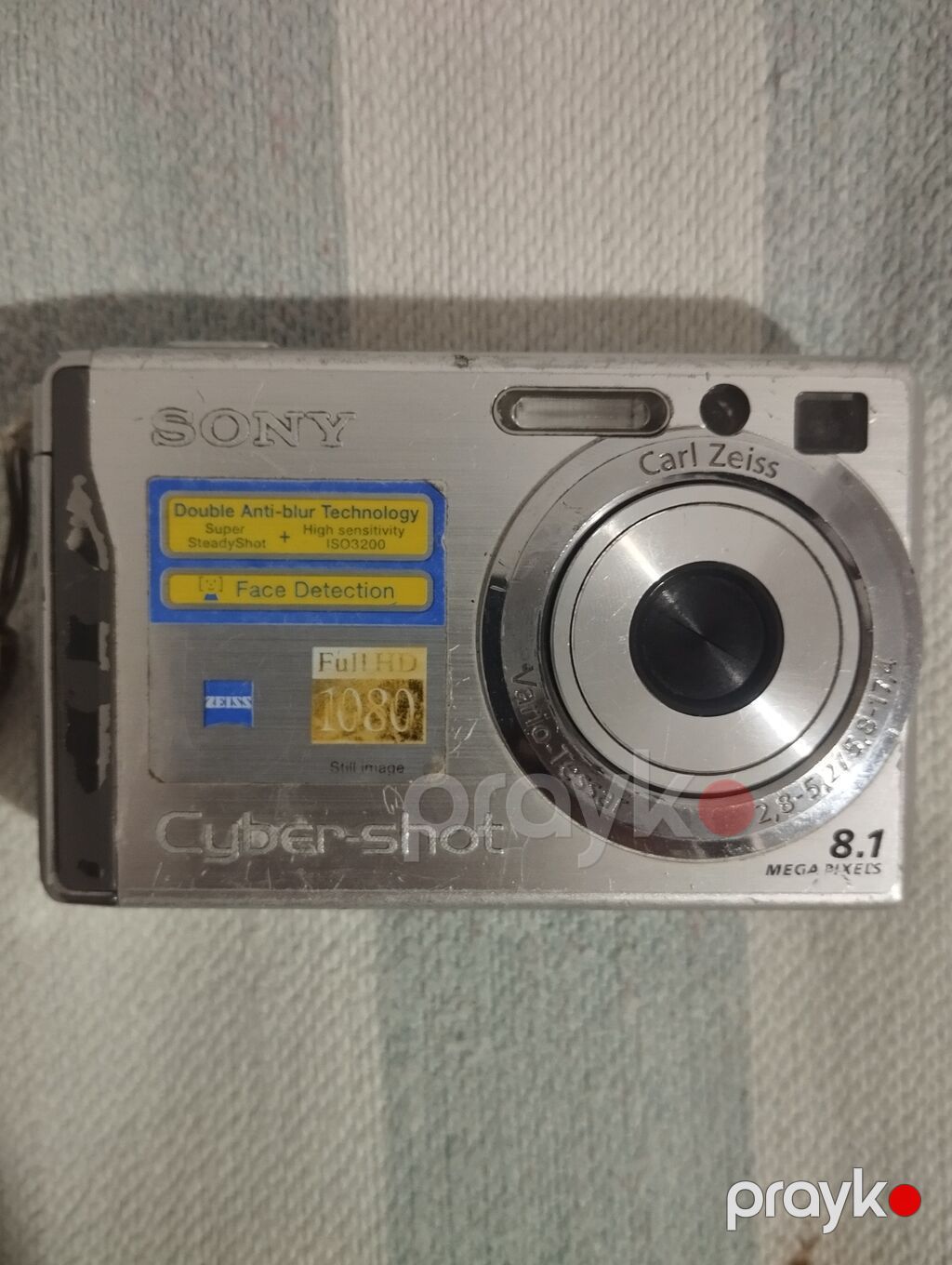 Sony Cyber-shot DSC-W90 rəqəmsal fotoaparat - 8.1 MP həllolma — Fotoaparat, Sumqayıt (2)
