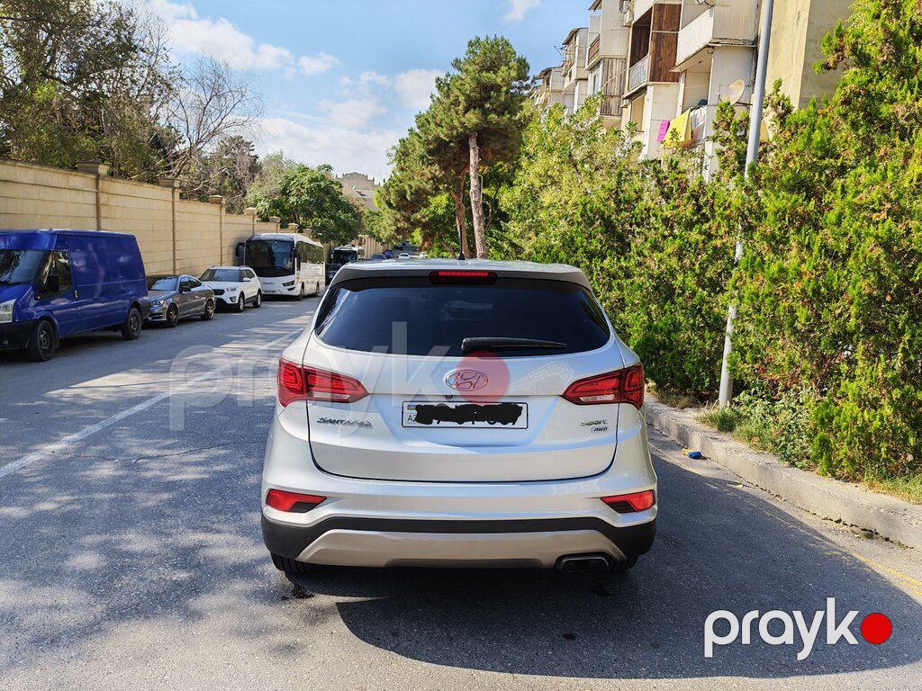 Hyundai Santa Fe, 2.4 L, 2017 il, 192 326 km — Avtomobillər, Bakı (2)