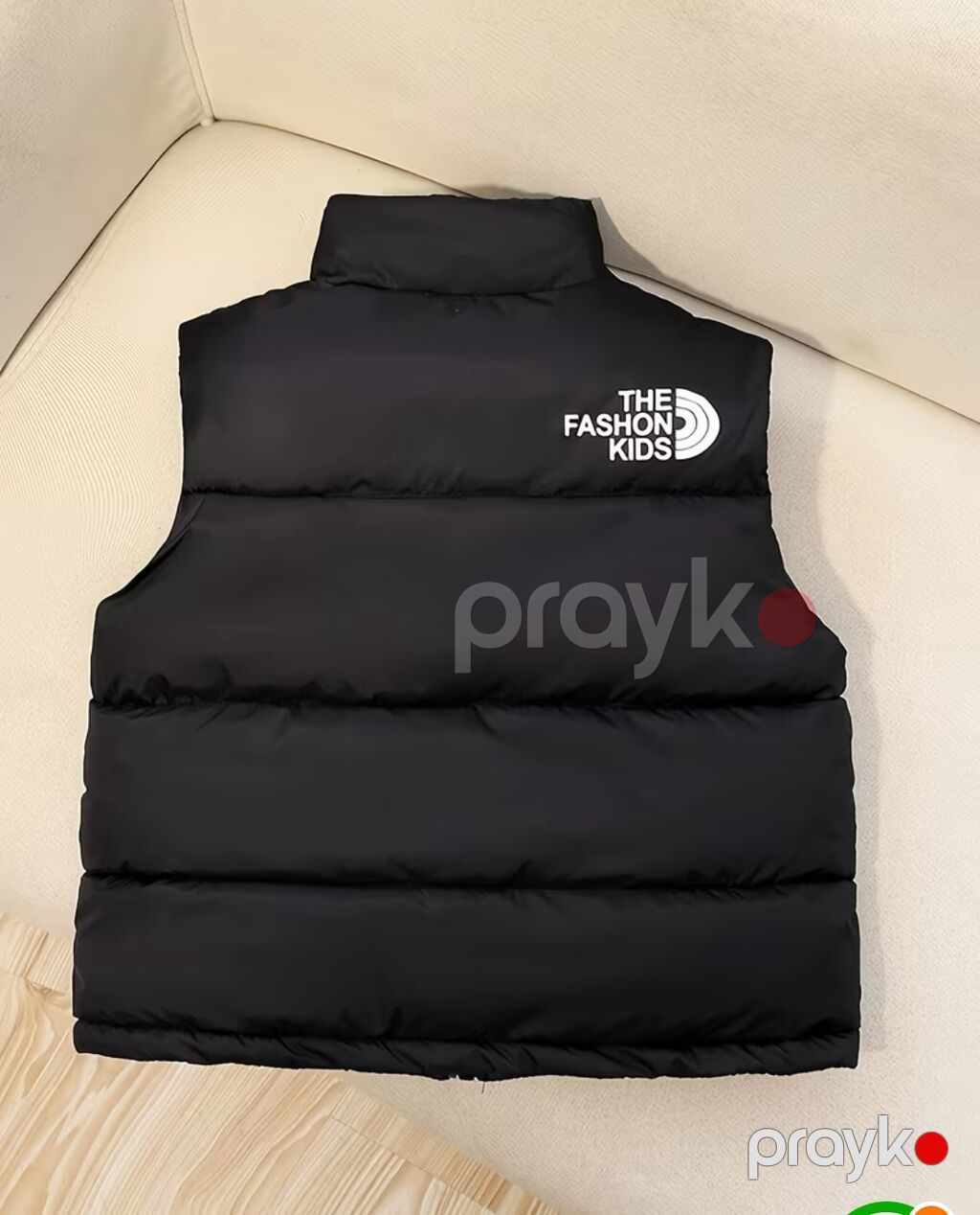 Uşaq üçün qara şişmə jilet - Brend yazısı: “THE Fashıon Kıds” (ağ — Uşaq geyimi, Bakı (2)