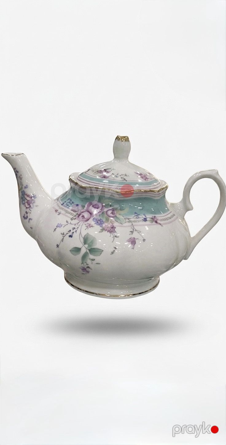 Dəmləmə çaydanı 13971739, çini, 500 ml, ağ — Mallar, Bakı