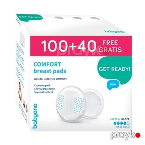 Büstqalter içi yastıqcıqlar Babyono Comfort, 100+40 əd — Bakı