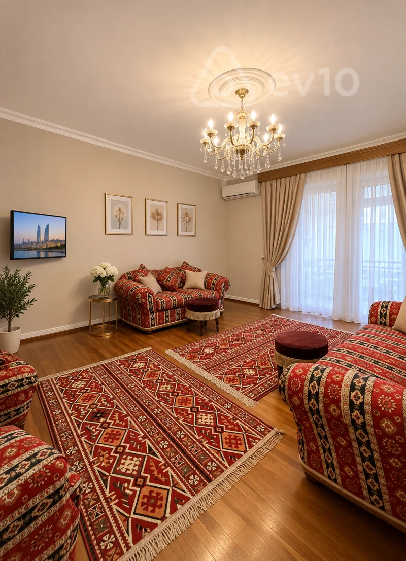 4 otaqlı mənzil, 120 m², Neftçilər prospekti 5b — kirayə — Mənzil, Bakı (4)