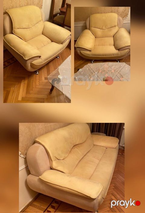 İşlənmiş, Divan, 2 kreslo — Bakı